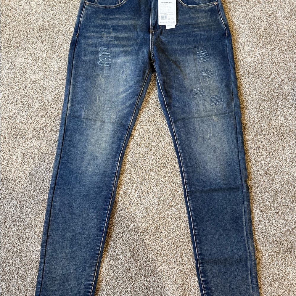 Men’s fleece lined jeans.